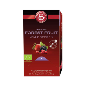 Teekanne Bio Waldbeeren, Früchtetee, 20 Teebeutel im Kuvert